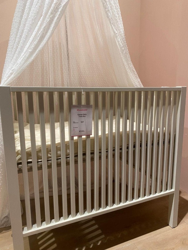 Europe baby track box, Kinderen en Baby's, Ophalen, Nieuw, Rond, In hoogte verstelbaar