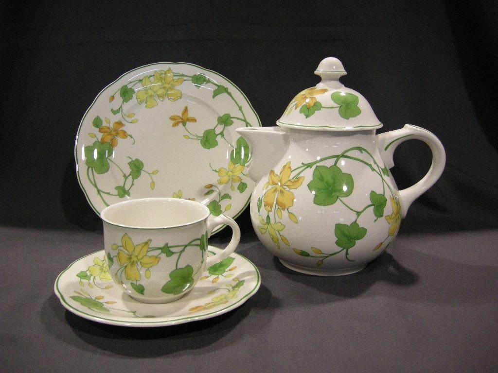 Villeroy & Boch Geranium, diverse losse onderdelen, Huis en Inrichting, Keuken | Servies, Villeroy & Boch, Ophalen of Verzenden