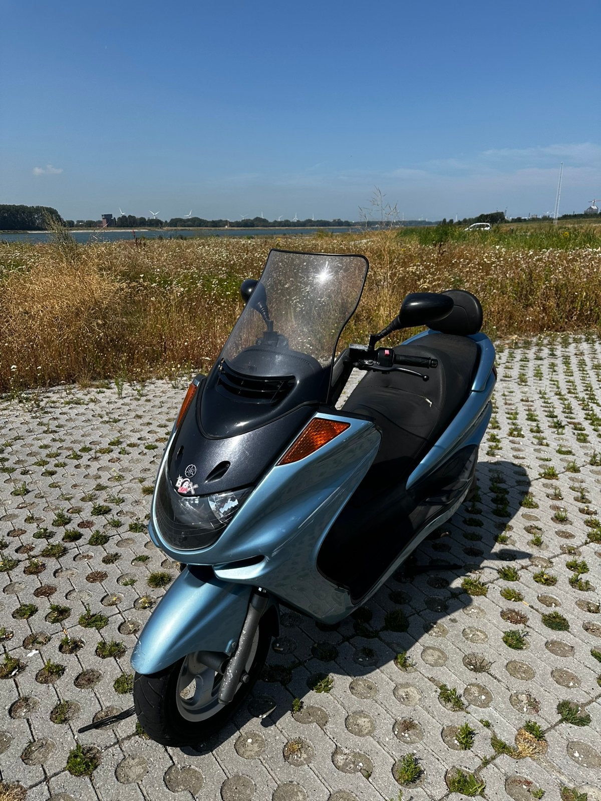Yamaha majesty 250cc, Ophalen