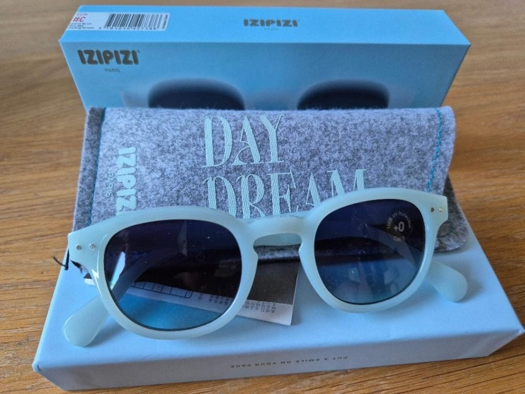 IZIPIZI unisex zonnebril NIEUW nooit gebruikt, Overige merken, Zonnebril, Blauw, Nieuw