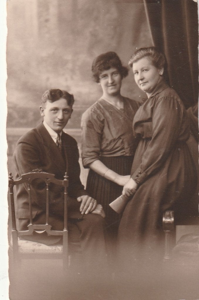 fotokaart  -  familie, Verzamelen, Verzenden, Voor 1940, Zo goed als nieuw