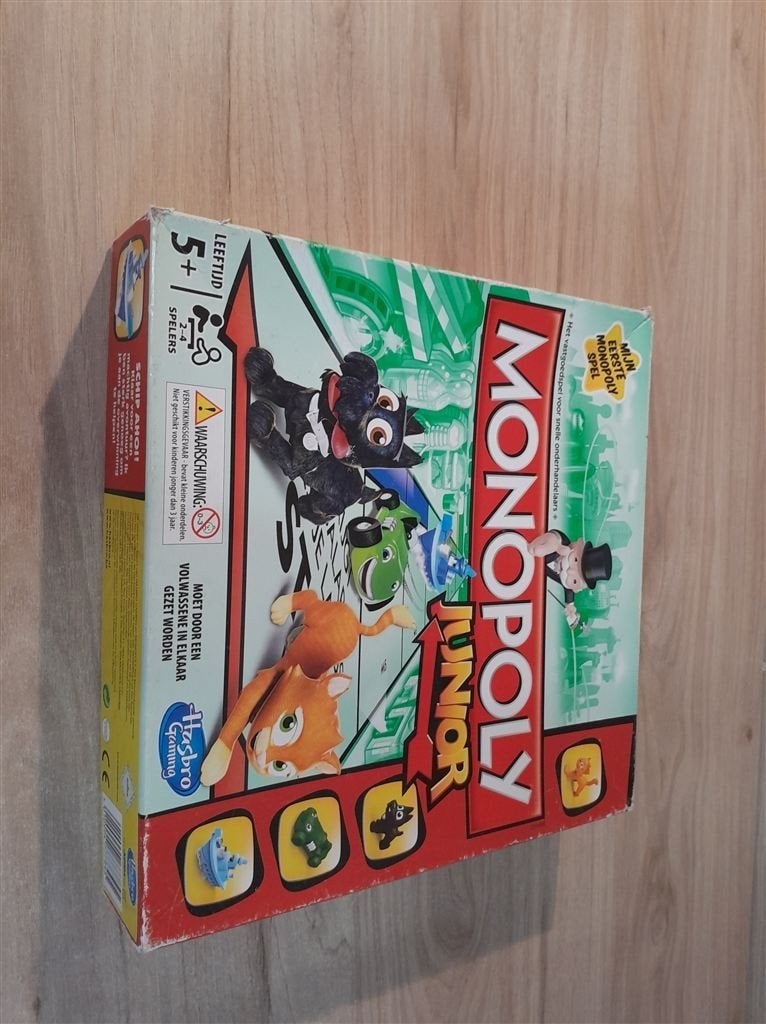 Monopoly Junior - mijn eerste monopoly - s5718, Verzenden, Zo goed als nieuw