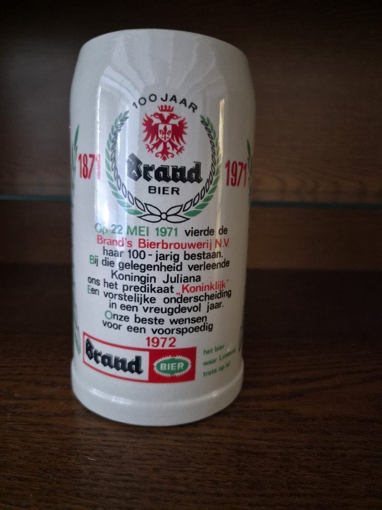 Brand Bier pul 1971, Verzamelen, Biermerken, Ophalen, Zo goed als nieuw, Overige typen, Brand