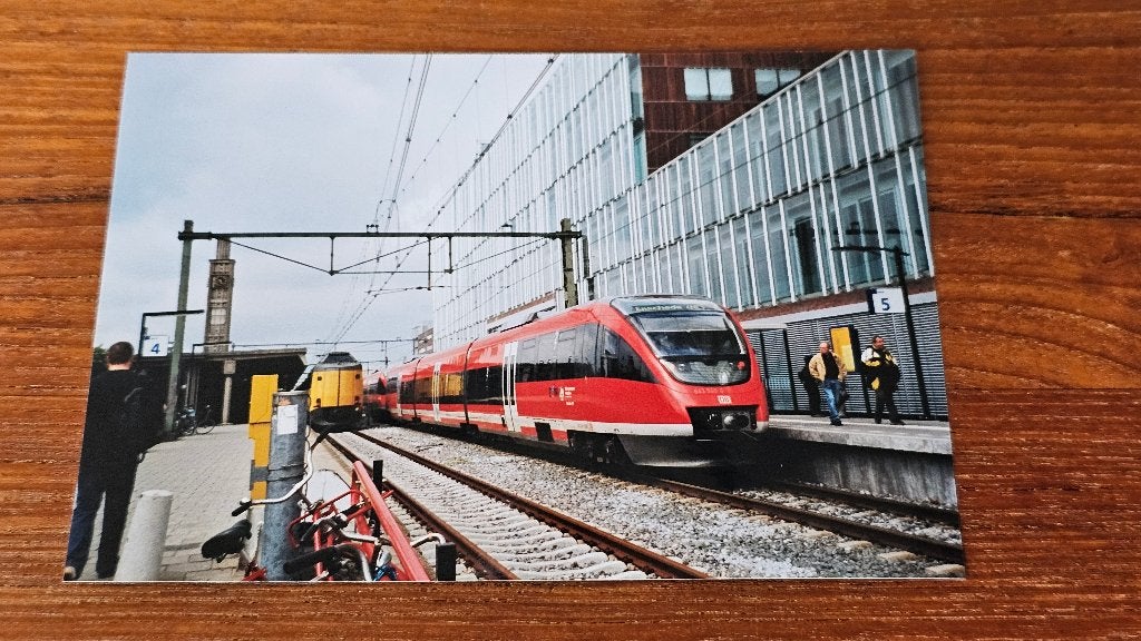 Foto TREIN DB 643060-7 NS ICM Enschede, Verzenden, Gebruikt, Trein, Overige typen
