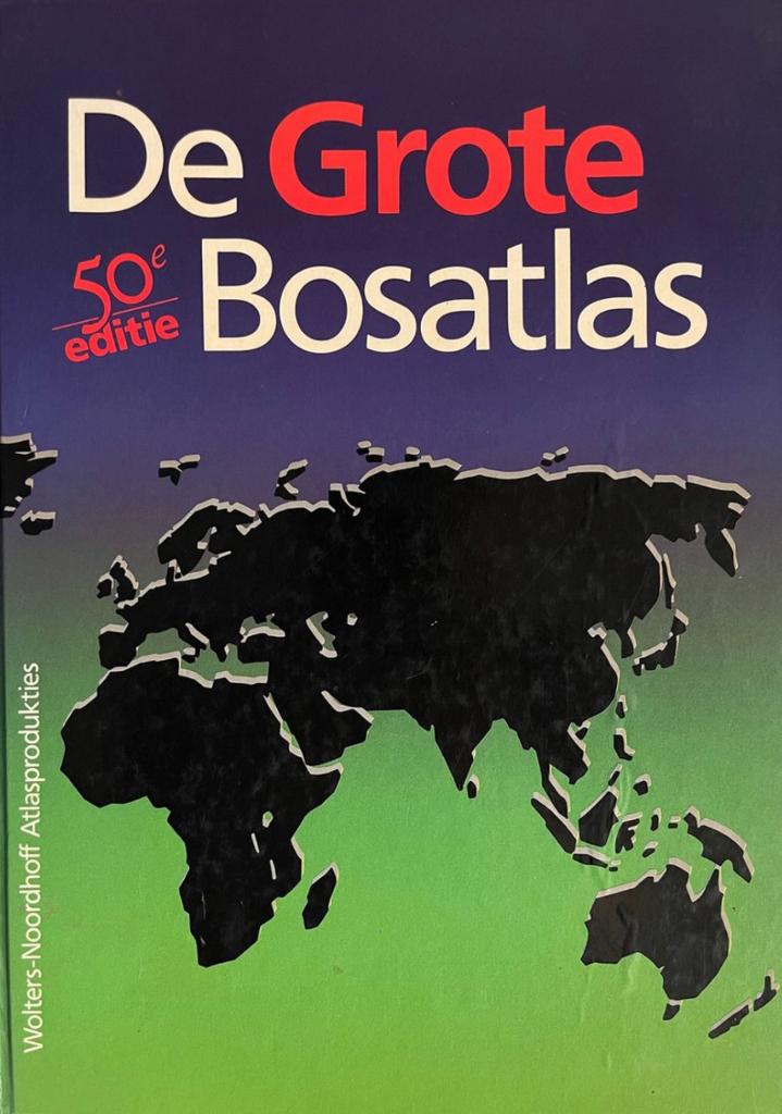De Grote Bosatlas - 50e editie, Boeken, Overige atlassen, Verzenden, Zo goed als nieuw, 1800 tot 2000