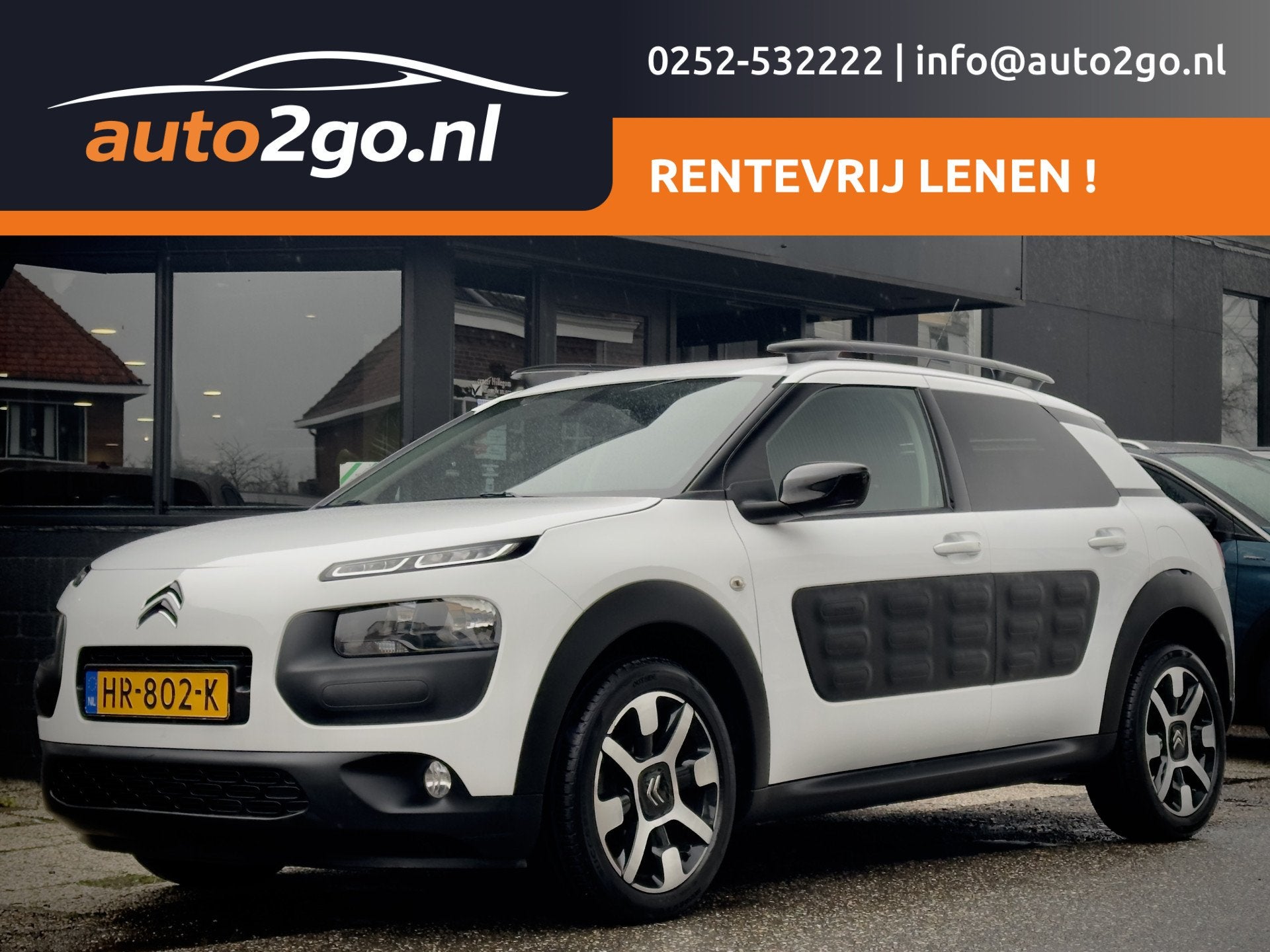Citroën C4 Cactus 1.2 AUT5 SHINE NAVI AIRCO PARK-ASSIST LED, Auto's, Dealer onderhouden, 82 pk, Origineel Nederlands, Grijs