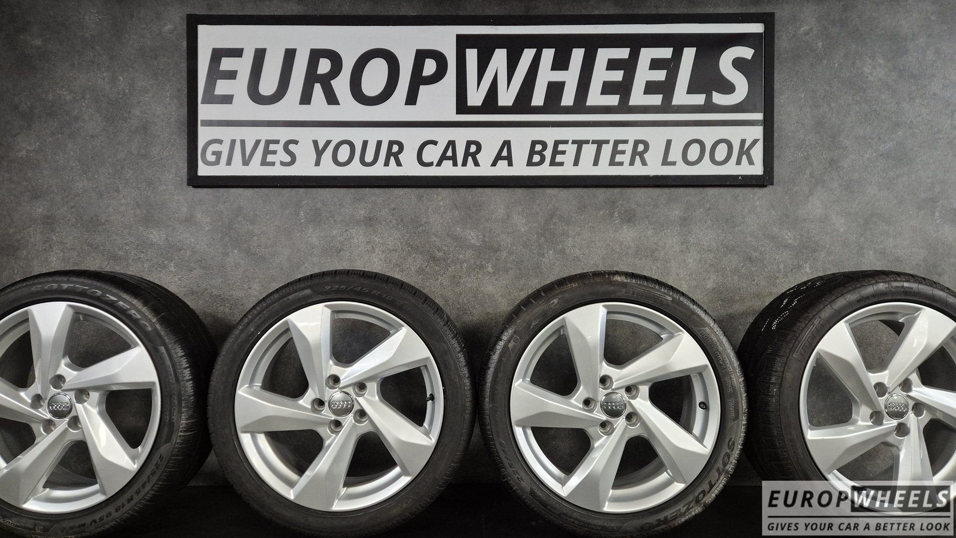18 inch Audi A3 A4 Winterbanden Volkswagen Golf 7 8 Caddy, 18 inch, Gebruikt, -, -