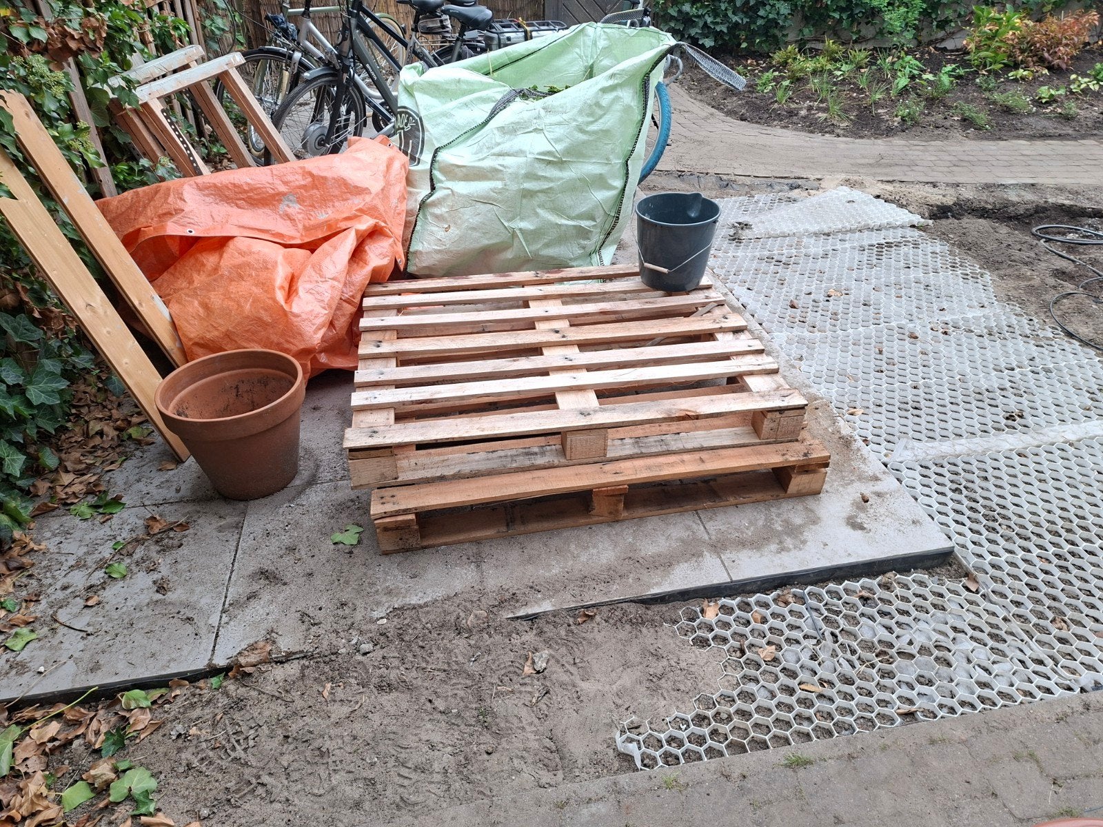 1 pallet block, Ophalen of Verzenden