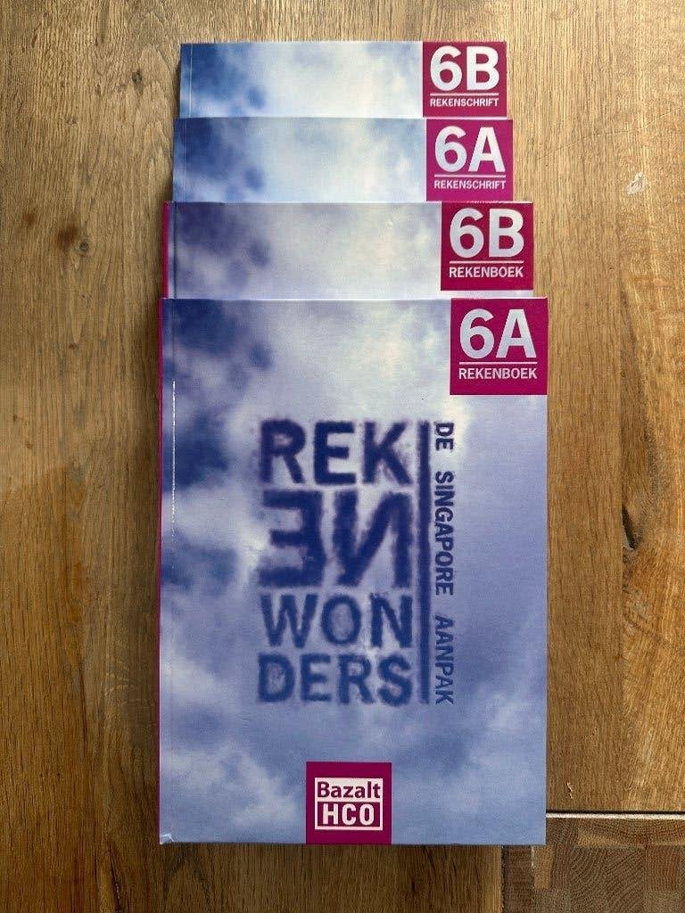 Rekenwonders, verschillende delen (los of samen), Diverse auteurs, Ophalen of Verzenden, Zo goed als nieuw, Wiskunde B