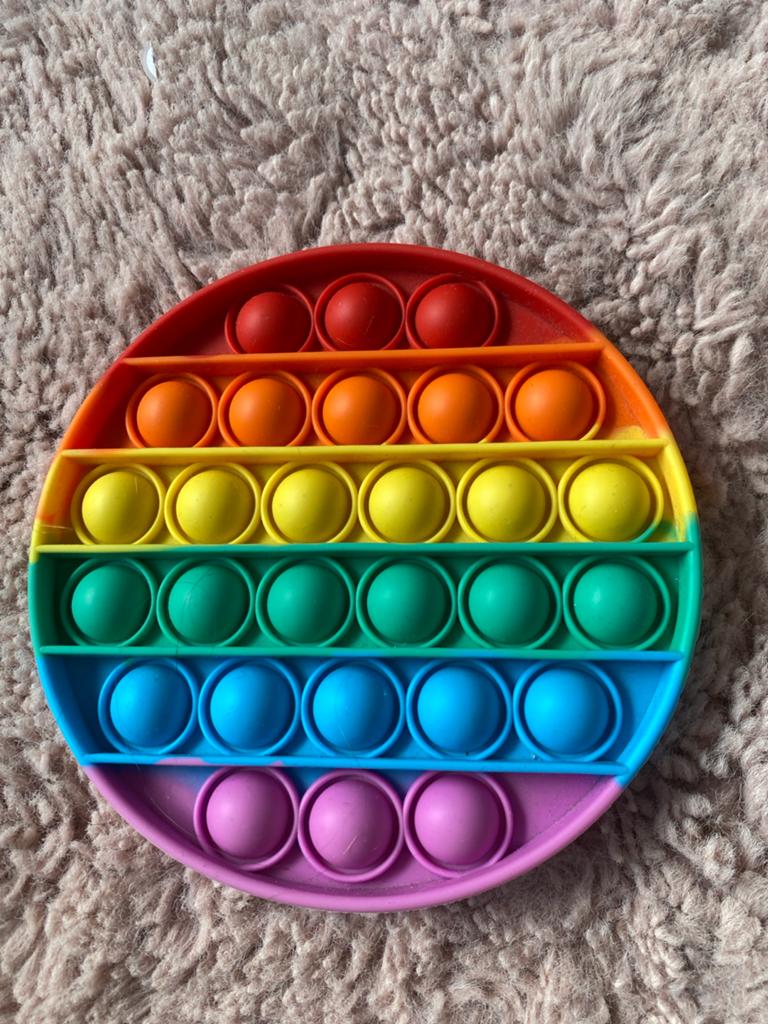 Grote Fidget Toys Set: Pop Its, Stuiterbal, Dobbelstenen & M, Ophalen of Verzenden, Gebruikt, Jongen of Meisje