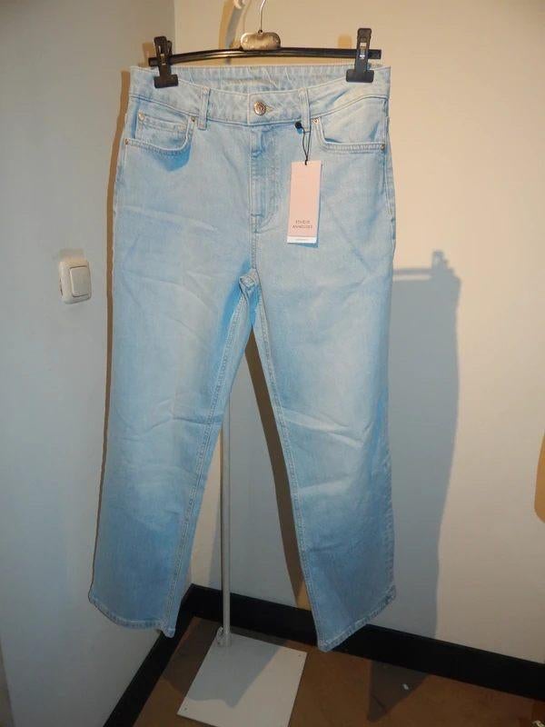 Studio Anneloes nieuwe broek straight fit licht blauw S/M