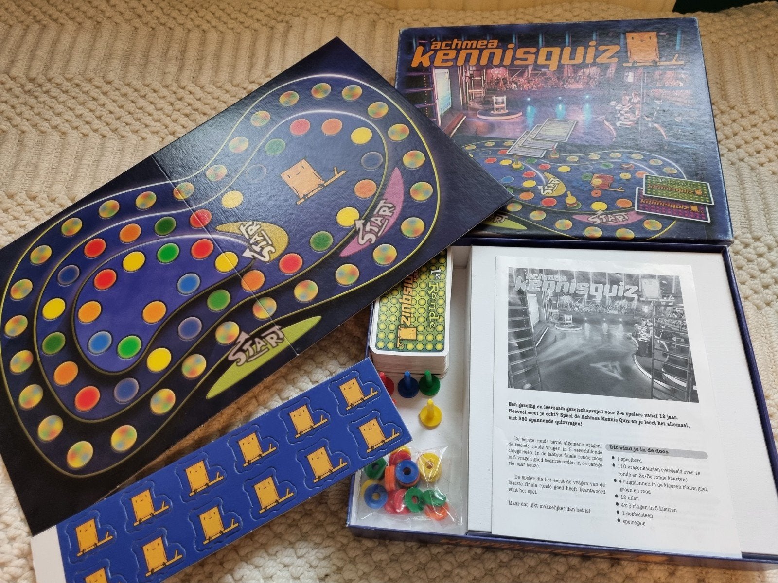 Achmea kennis spel., Drie of vier spelers, Ophalen of Verzenden, Zo goed als nieuw