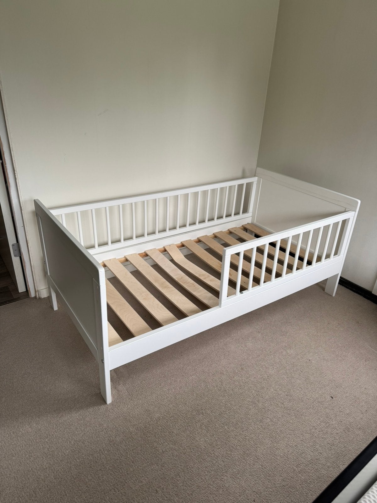 Petite Amélie Peuterbed 140x70 cm (Wit), Ophalen, Gebruikt, 70 tot 85 cm, 140 tot 160 cm