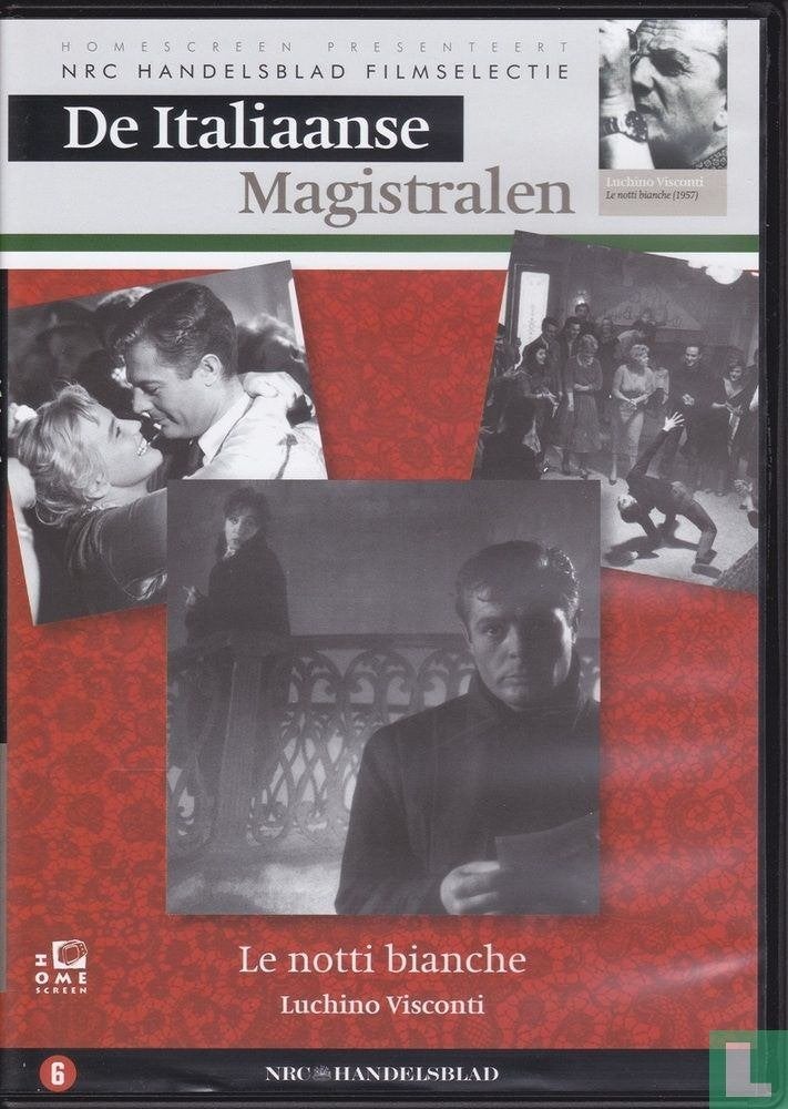 Le notte bianchi (Luchino Visconti), Cd's en Dvd's, Vanaf 6 jaar, Ophalen of Verzenden, Zo goed als nieuw, Nederlands
