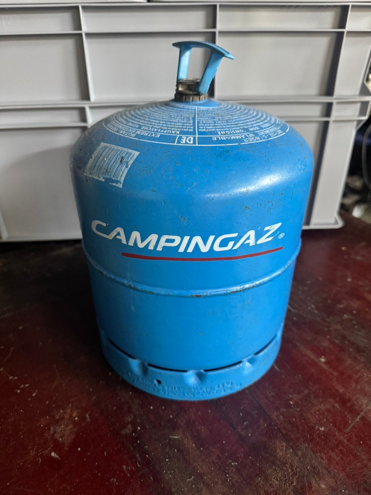 Campingaz gas fles 907 vol, Ophalen, Zo goed als nieuw