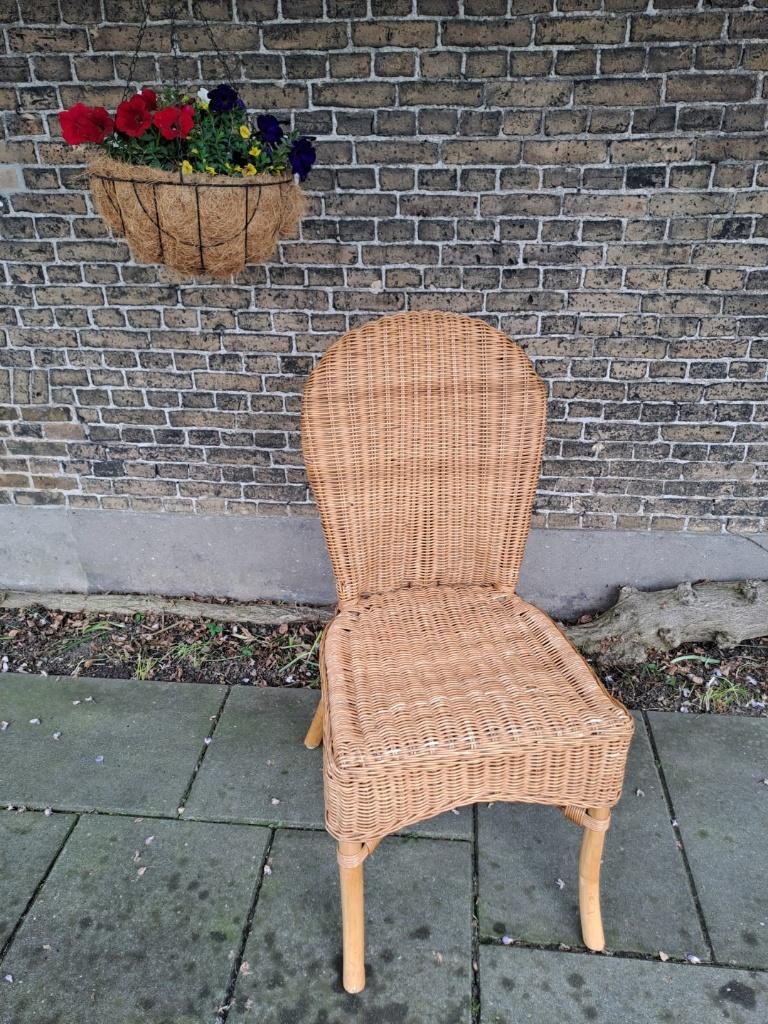 rotan stoel, Tuin en Terras, Tuinstoelen, Ophalen, Gebruikt, Overige materialen