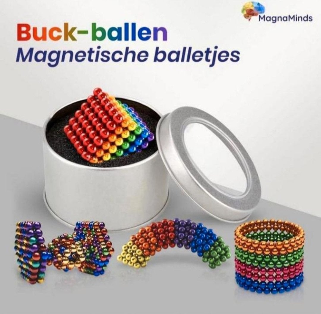 Magnetische balletjes 216 stuks, Verzenden, Nieuw, Bouwen