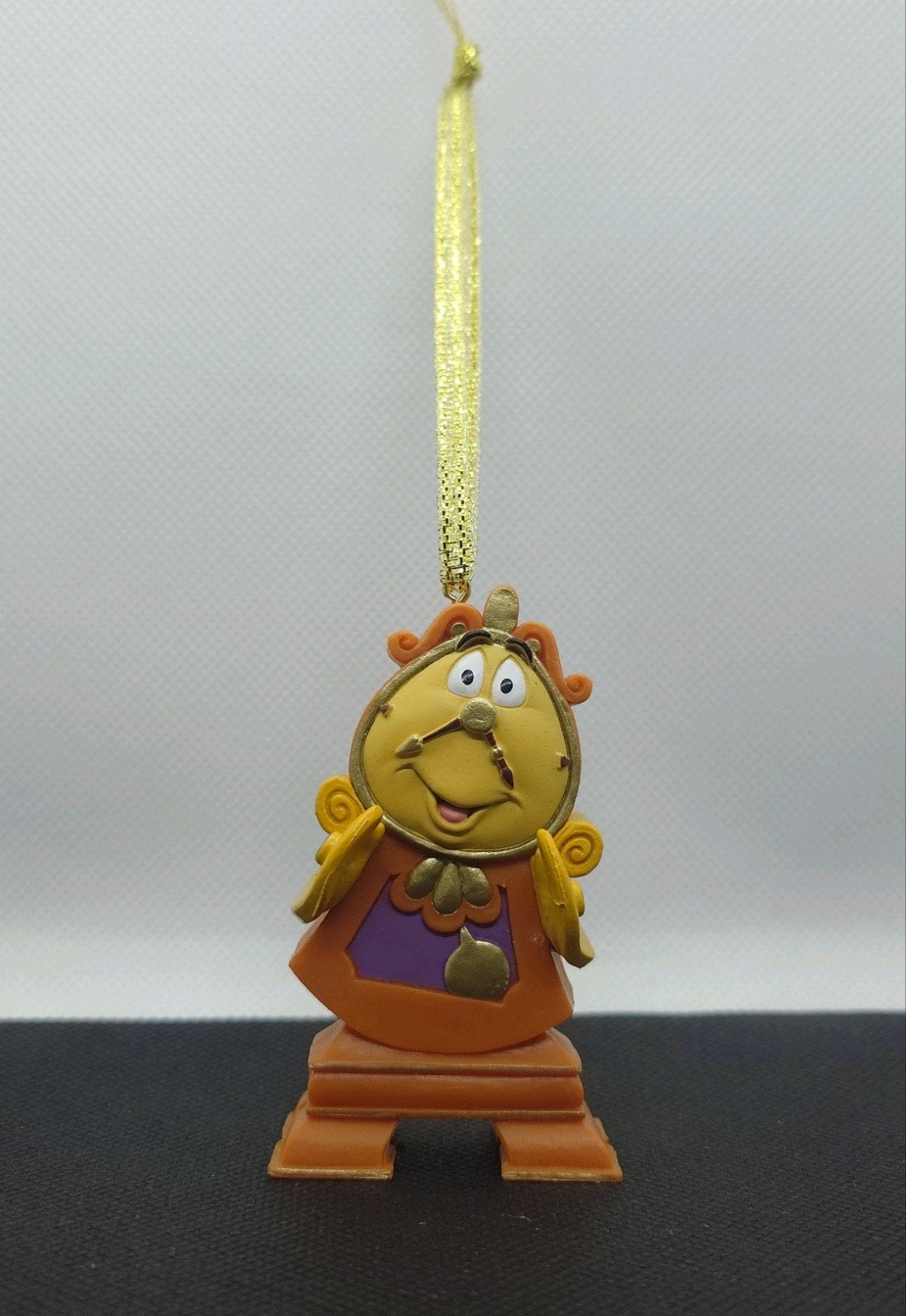 Disney Pendule Belle kerst ornament hanger kerstbal, Ophalen of Verzenden, Assepoester of Belle, Nieuw, Beeldje of Figuurtje