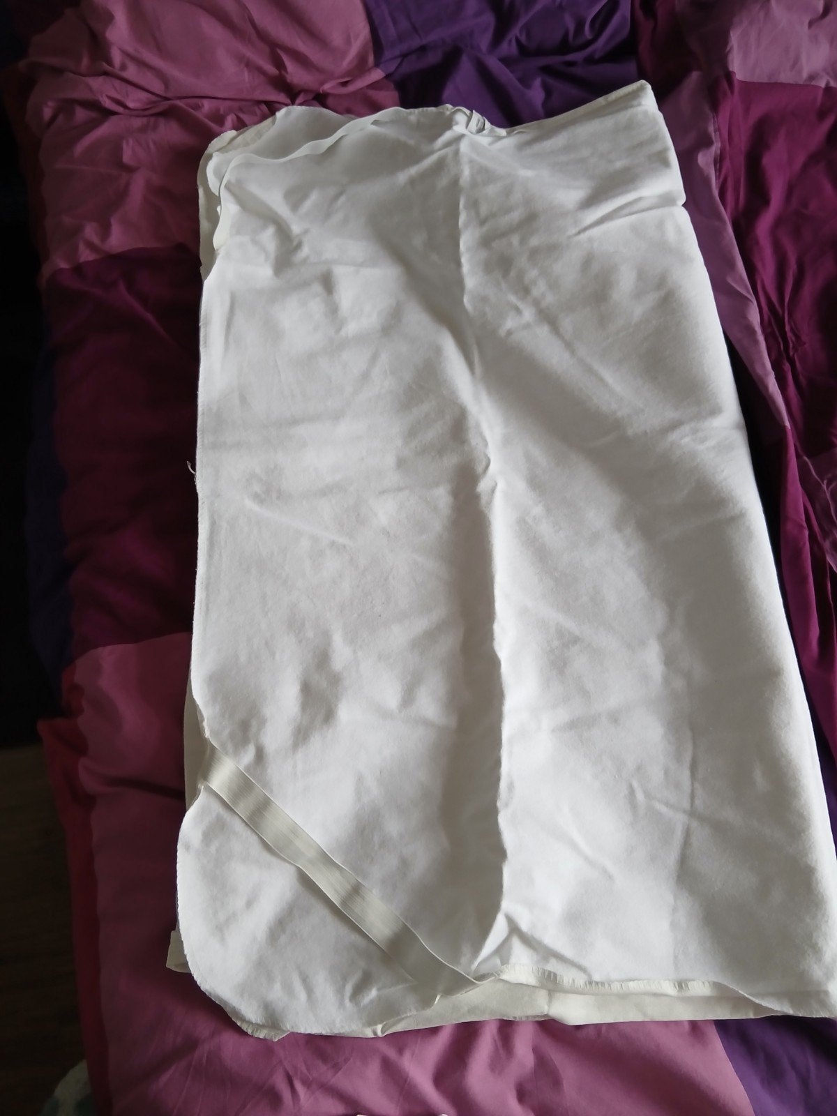 witte matras beschermhoes, 80/90200, Ophalen, Eenpersoons, Matrasbeschermer, Wit