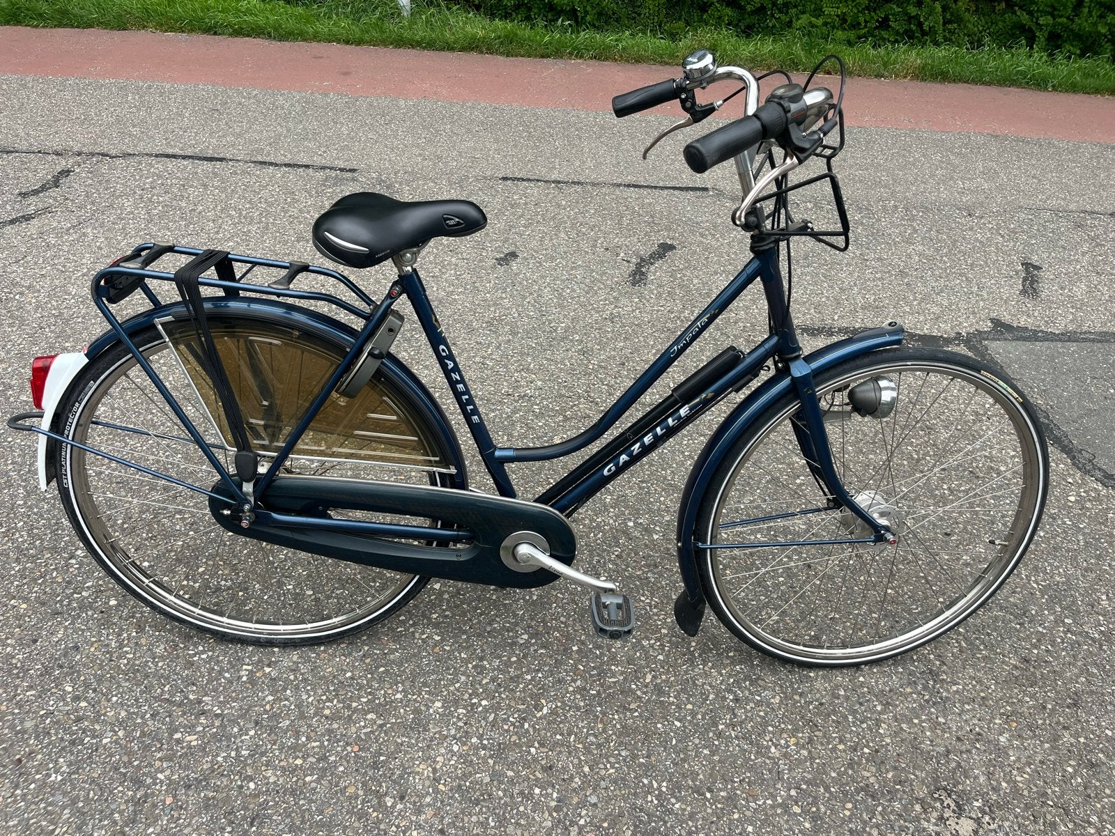 Gazelle Impala Damesfiets - Comfortabel en Betrouwbaar, Fietsen en Brommers, Ophalen, Versnellingen, Gazelle, Trommelrem