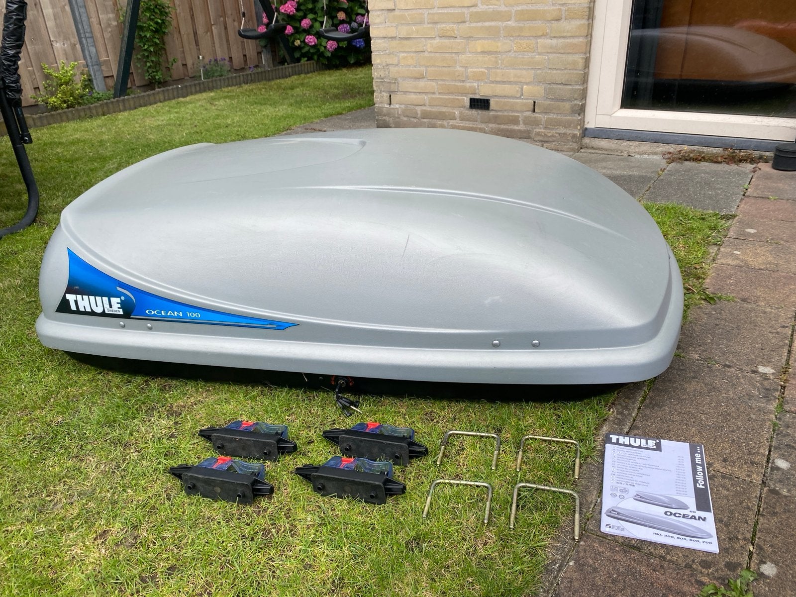 Thule Ocean 100 Dakkoffer - Bagagebox, Auto diversen, Dakkoffers, Ophalen, Gebruikt