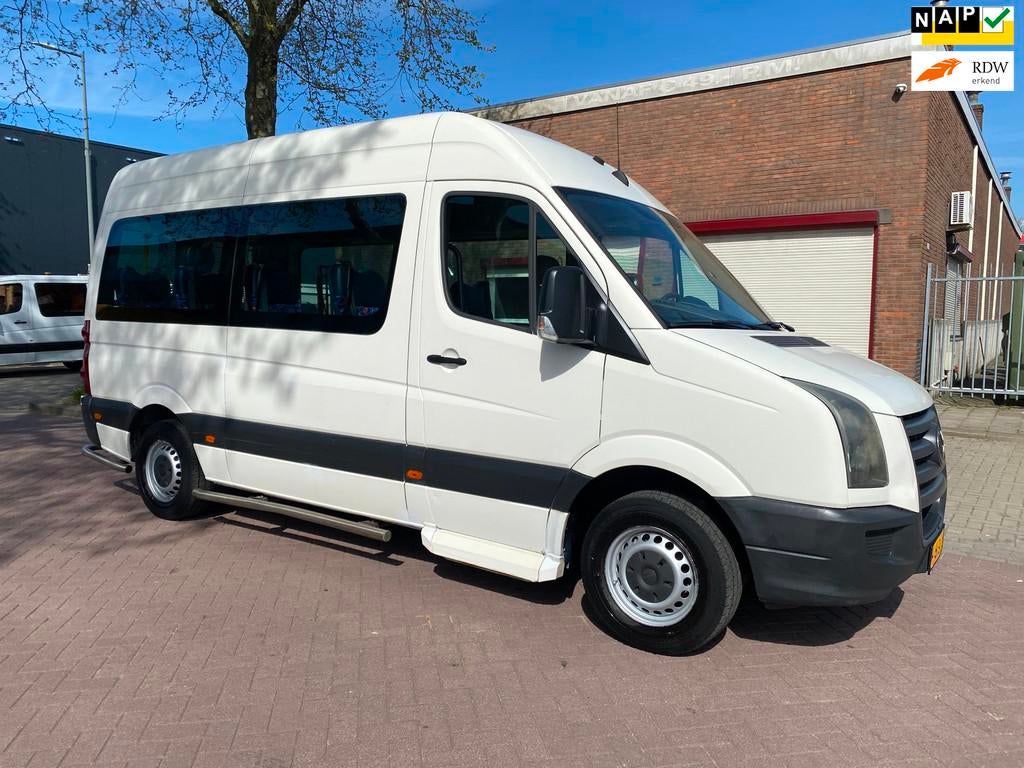 Volkswagen Crafter 35 2.5 TDI L2H2 /Airco/Cruise Control /22, Auto's, Bestelauto's, Gebruikt, Zwart, 2000 kg, Volkswagen