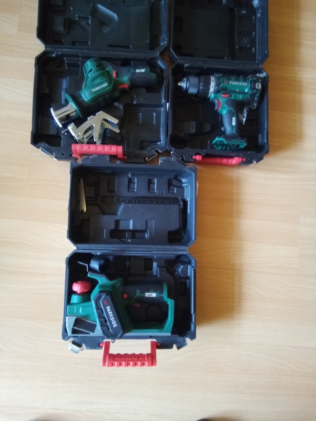 Parkside 12V en 20V, Doe-het-zelf en Verbouw, Gereedschap | Zaagmachines, Ophalen, Decoupeerzaag, Nieuw, 30 tot 70 mm