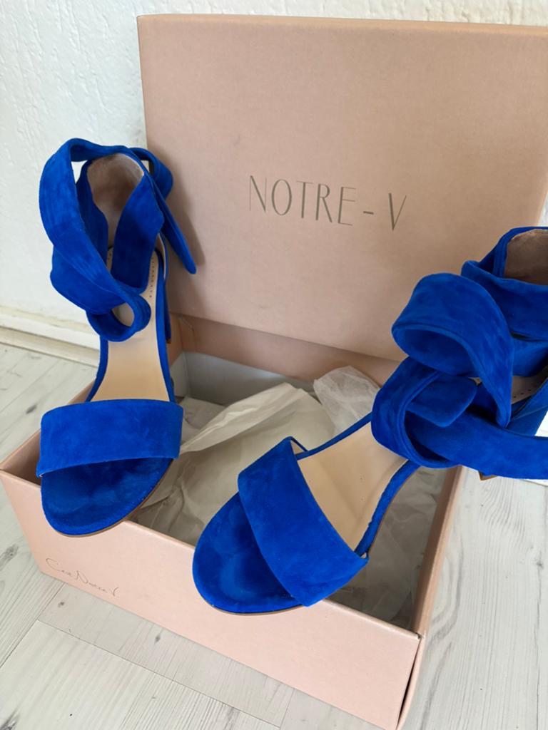 Sandaal blauw kobalt, Kleding | Dames, Schoenen, Blauw, Nieuw, Sandalen of Muiltjes, Ophalen of Verzenden
