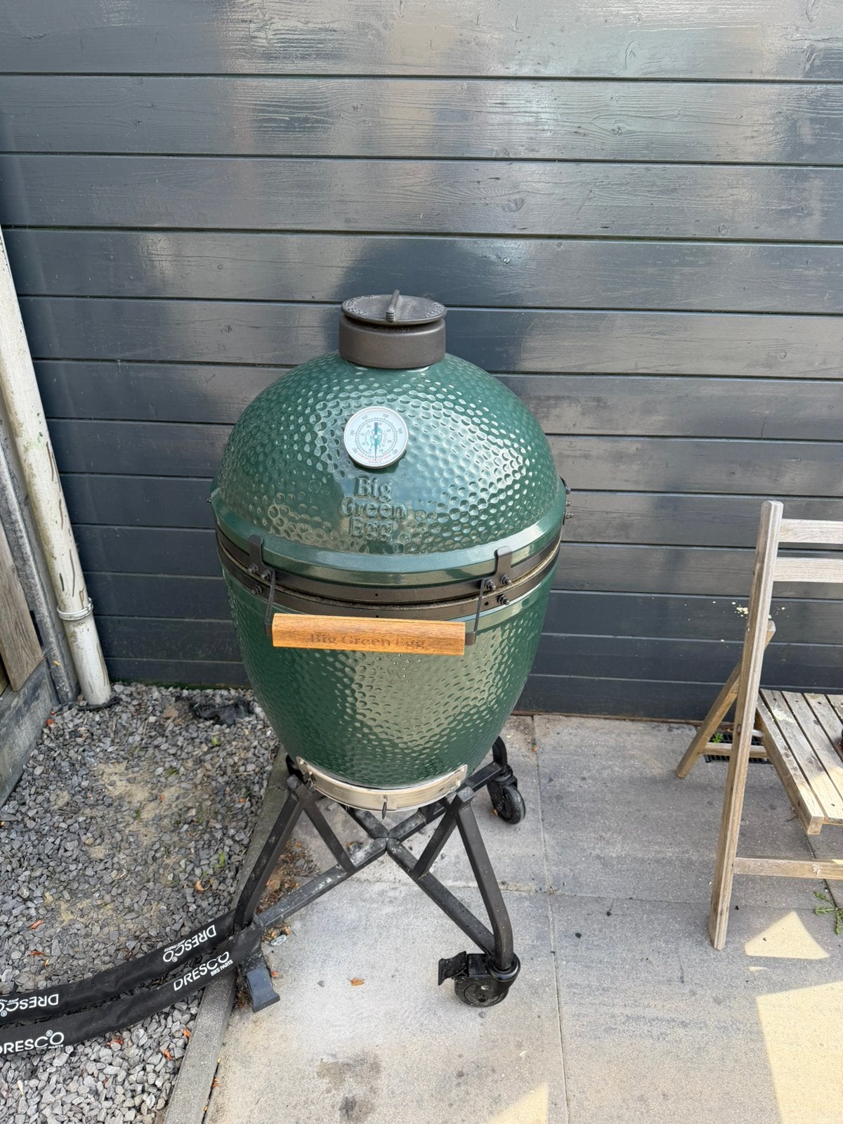 Big Green Egg Large compleet + veel originele accessoires –, Ophalen, Zo goed als nieuw