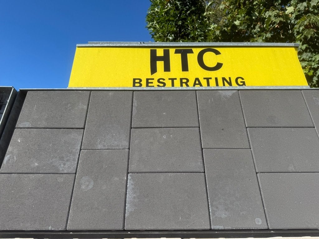 10,8 m2 Rest partij bestrating antraciet 20x30x6cm, Tuin en Terras, Ophalen, Nieuw, 10 m² of meer, Beton