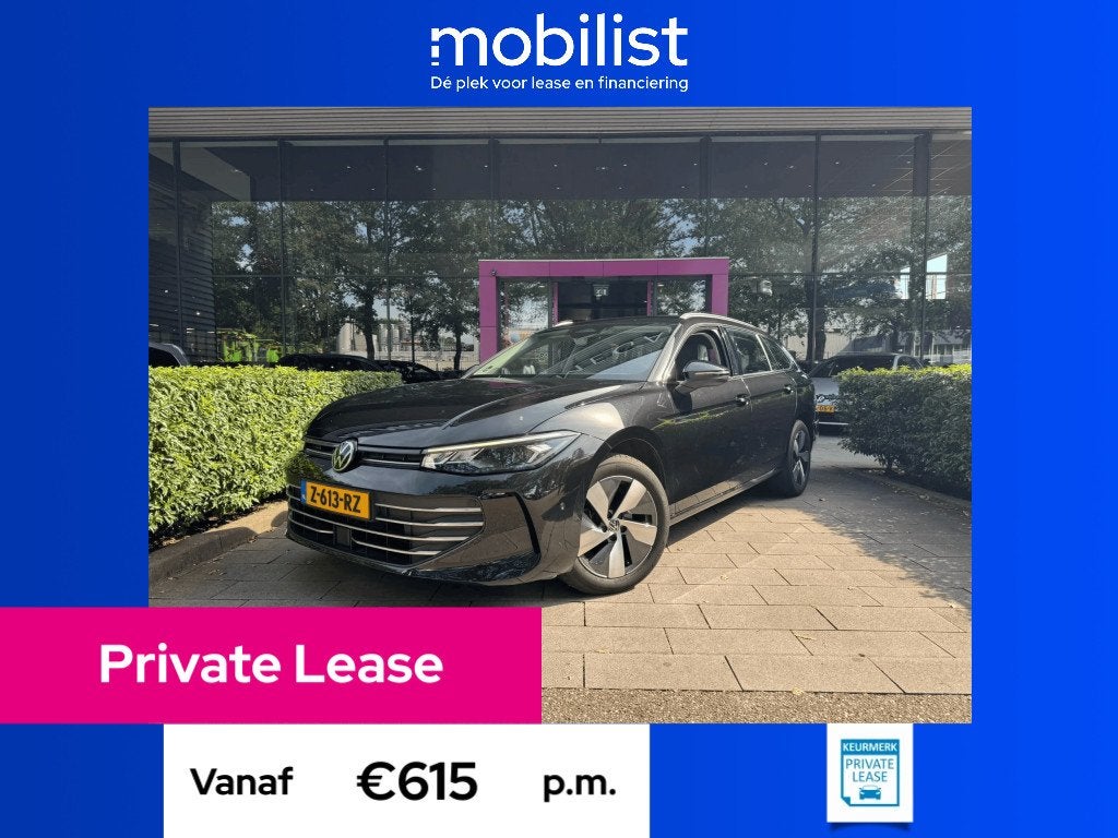 Volkswagen Passat Variant 1.5 eTSI Business (bj 2024), 4 cilinders, 150 pk, 1600 kg, Geïmporteerd