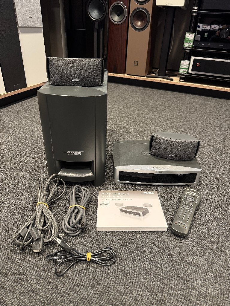 EP:Apollo Bose 3.2.1 series 3 met HDMI Occasion set, Gebruikt, Surroundset, Bose, Afstandsbediening