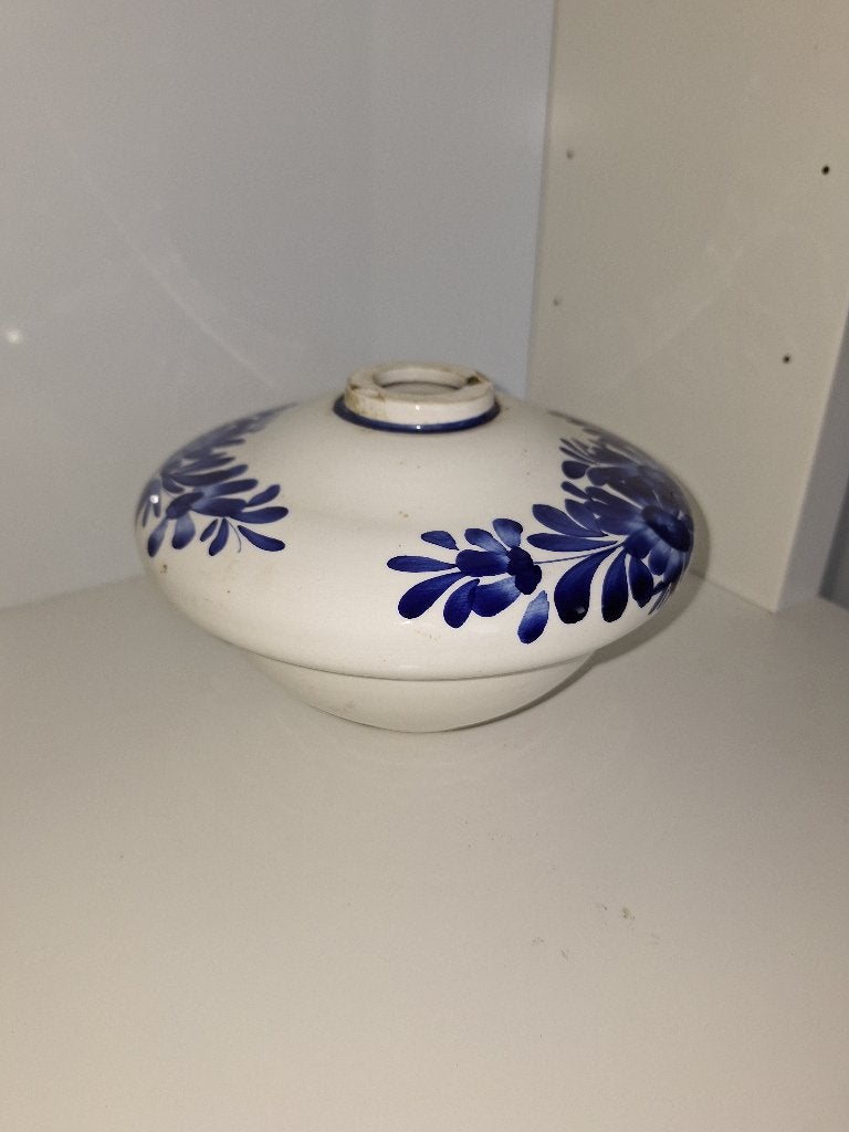 Onderdeel oude lamp - Delfts blauw decoratie, Ophalen