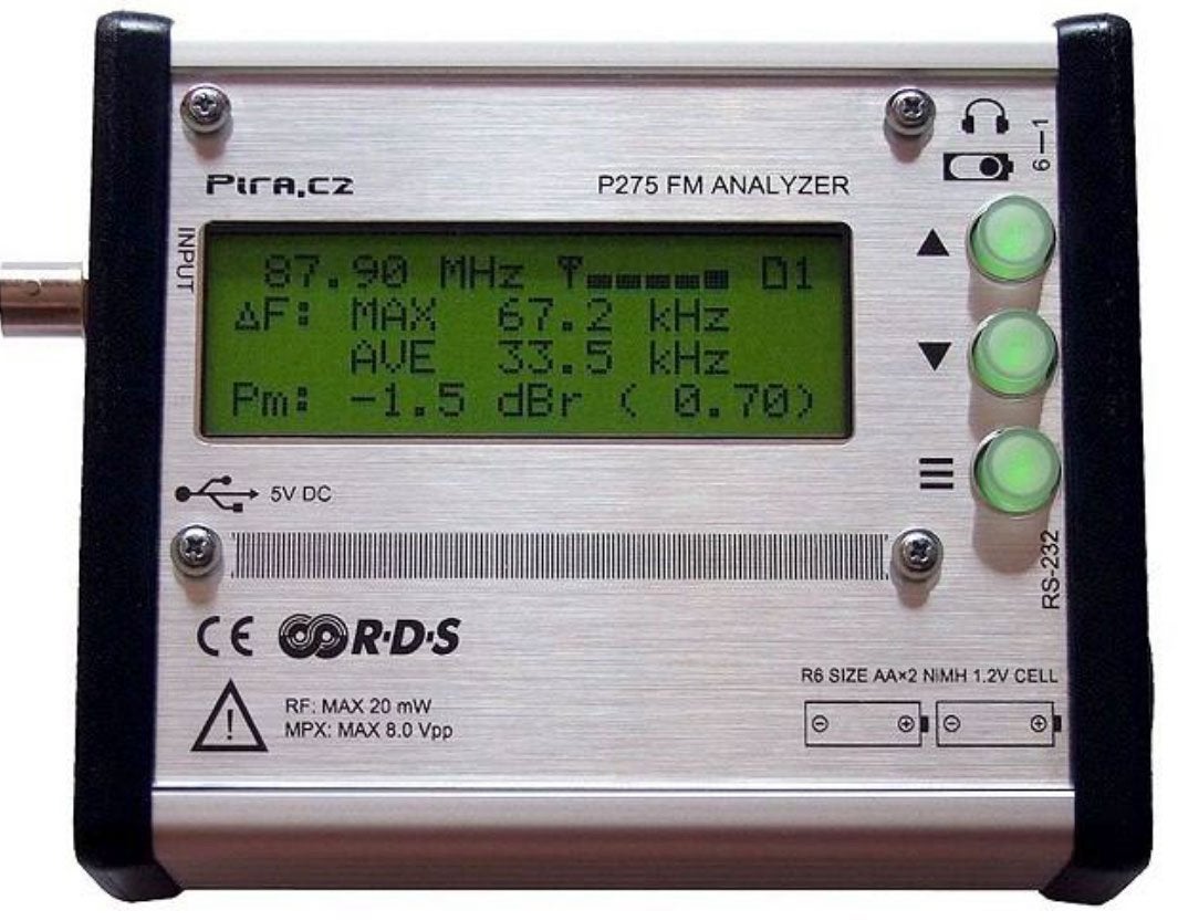 Gezocht: Pira P275 Fm Analyzer, Ophalen, Zo goed als nieuw