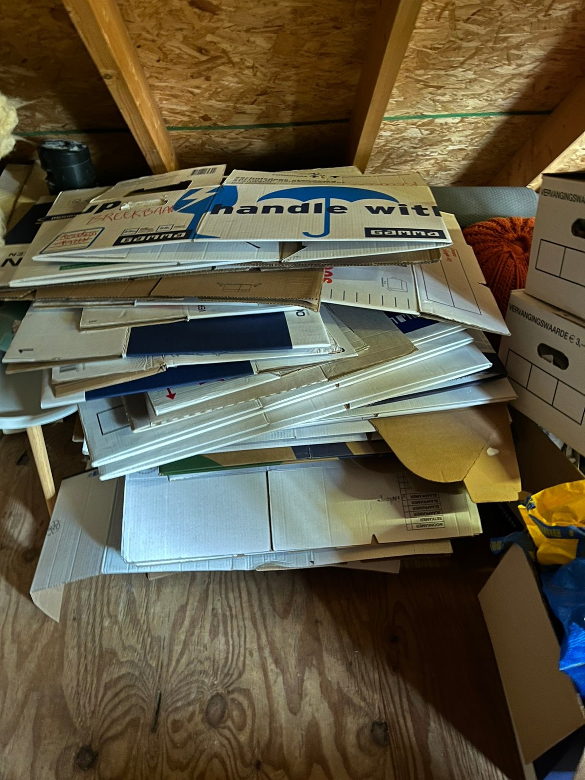 Verhuisdozen/boekendozen 50 stuks, Ophalen, 50 tot 75 cm, Minder dan 40 cm, 35 tot 50 cm