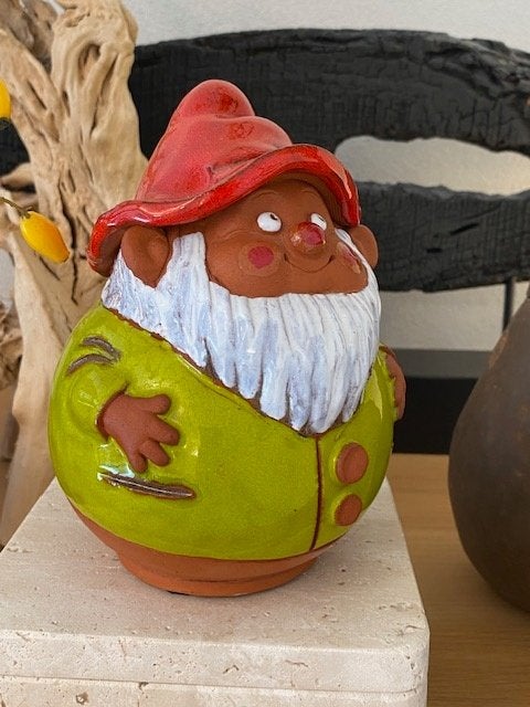 Terracotta Kabouter, Verzamelen, Ophalen of Verzenden, Zo goed als nieuw, Fantasy
