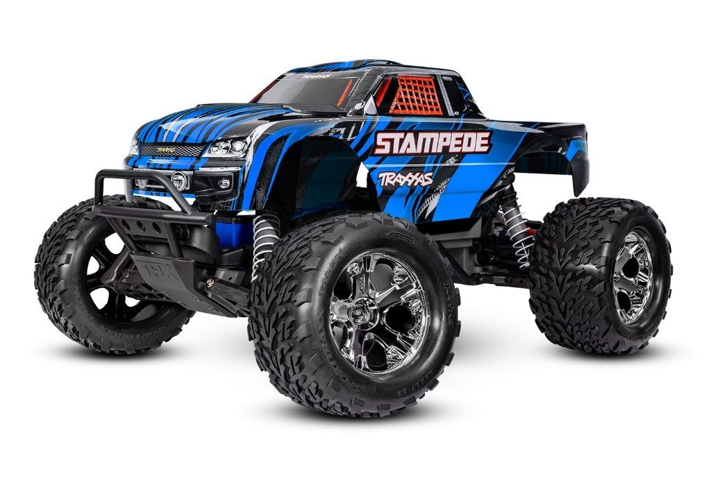 Traxxas STAMPEDE 2WD HD Brushless 2S +LiPo + Lader, Ophalen of Verzenden, Zo goed als nieuw, Overige schalen, Onderdeel
