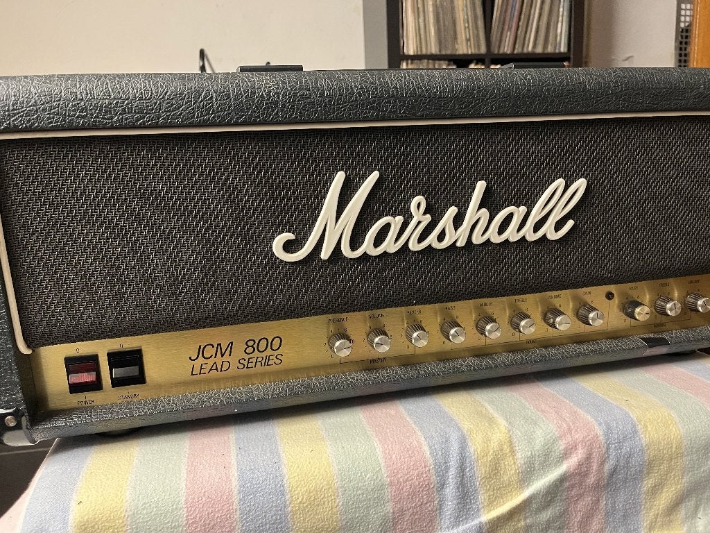 Marshall gitaar versterker JCM 800/2210, Muziek en Instrumenten, Ophalen, Gebruikt, Gitaar, 100 watt of meer