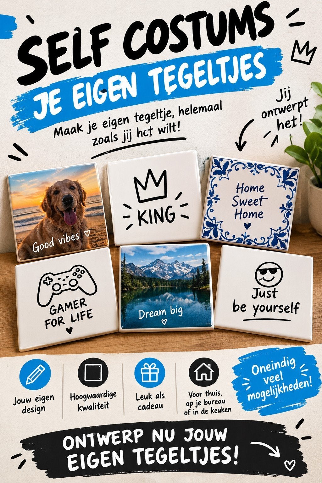 Tegels, 33 - 40 uur, Overige niveaus, Starter, Overige vormen