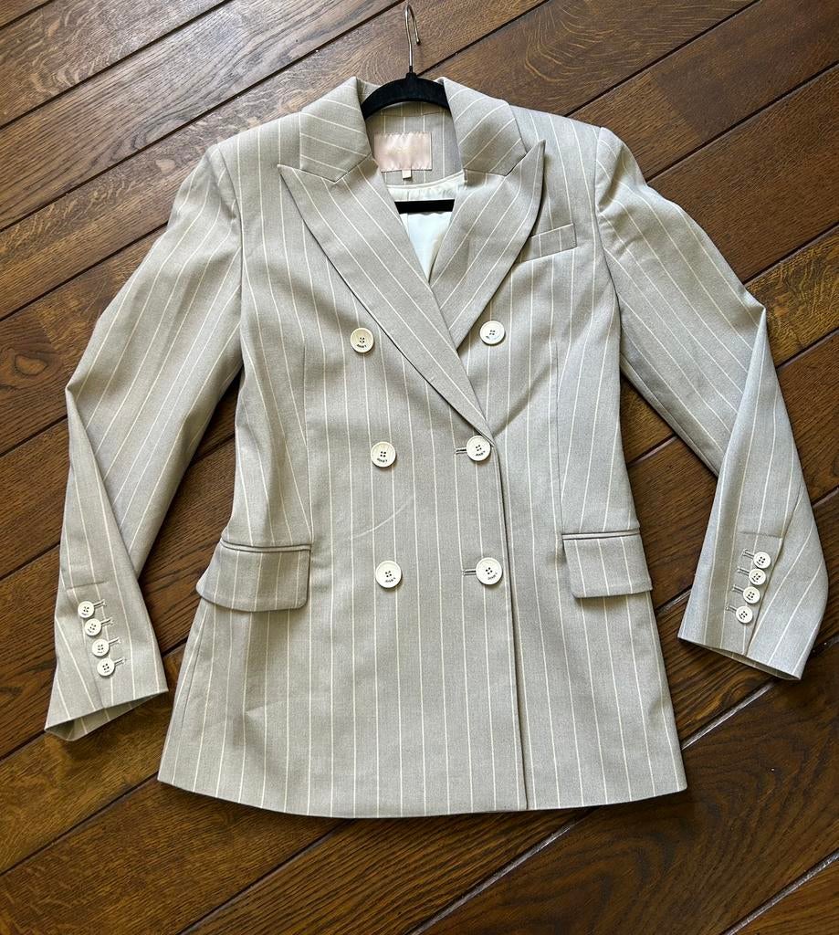 Niewe, Warm Grey JoshV, Josh V Pleun blazer in XS, Beige, Nieuw, Ophalen of Verzenden, Jasje