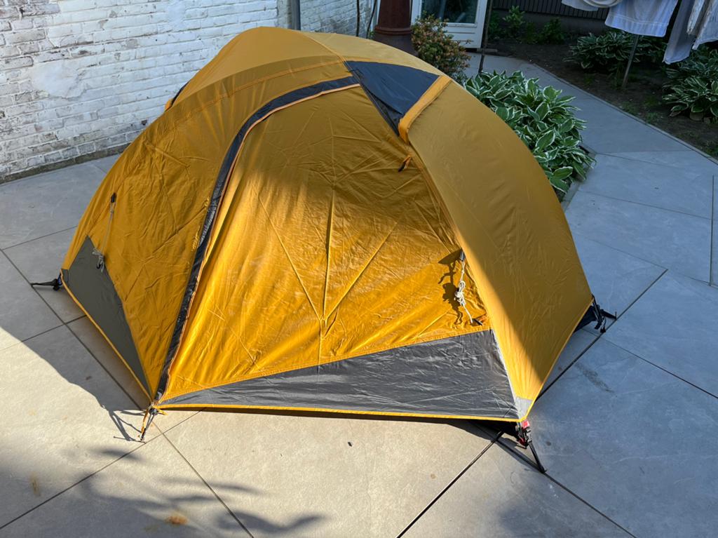 2 persoons tent, Caravans en Kamperen, Tenten, Ophalen of Verzenden, Zo goed als nieuw, Tot en met 2