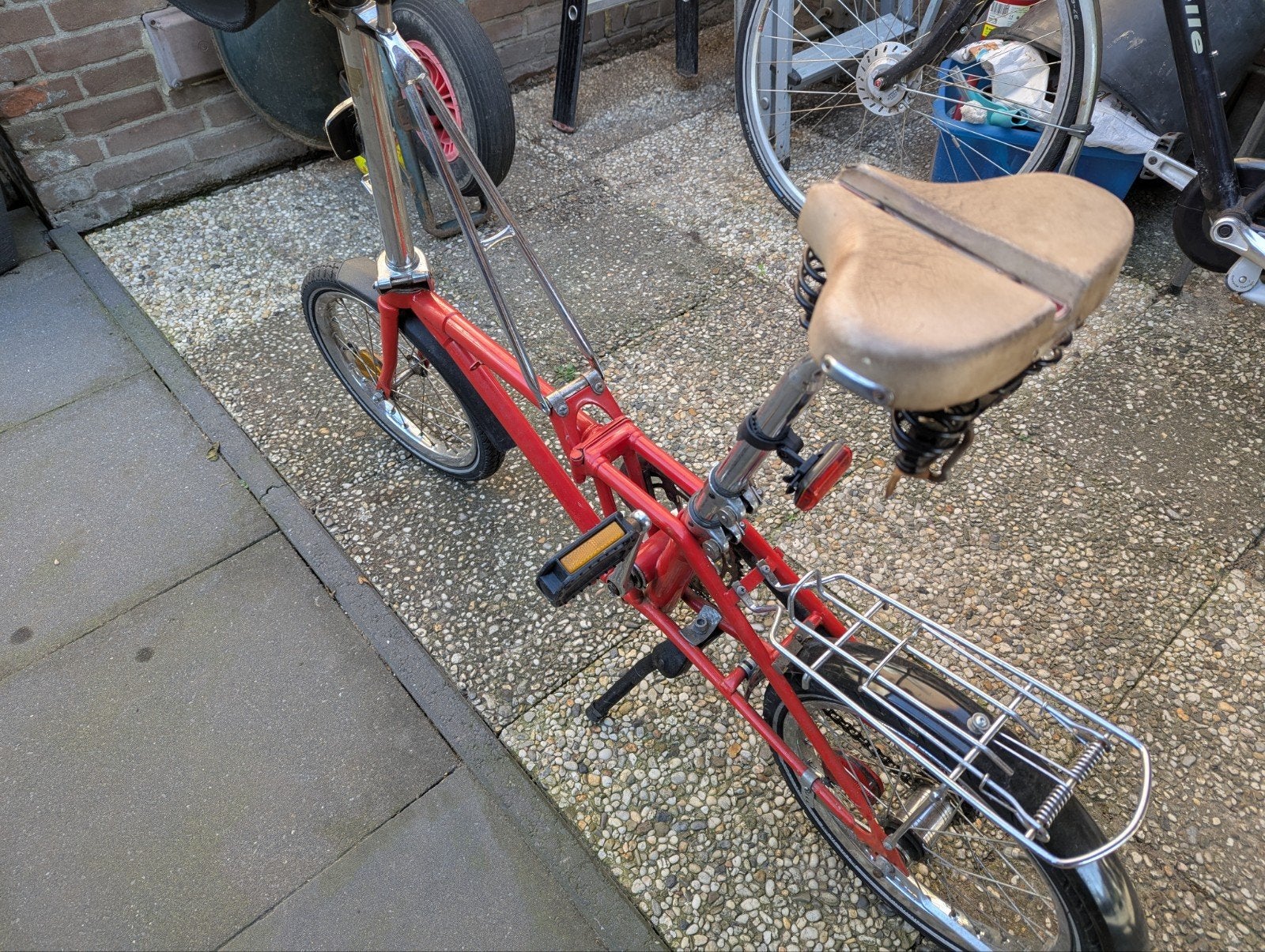 vouwfiets, Fietsen en Brommers, Minder dan 10 versnellingen, Gebruikt, Minder dan 49 cm, Ophalen of Verzenden