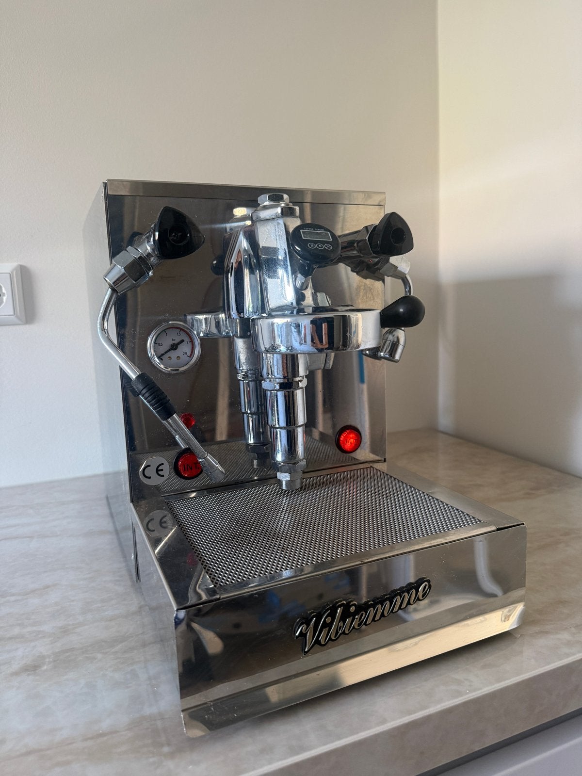 Vibiemme Domobar Super Espressomachine met accessoires, Ophalen, Gebruikt