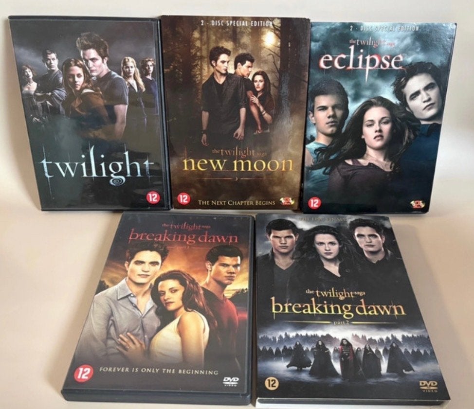 The Twilight Saga Complete Collection DVD (5 films), Engels, Nederlands, Fantasy, Ophalen of Verzenden