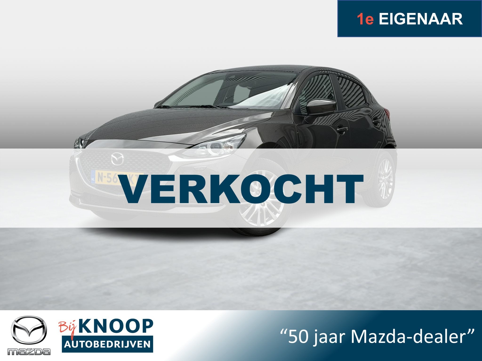 Mazda 2 1.5 Skyactiv-G Style Selected | Camera | Carplay | D, Stof, 4 cilinders, Bruin, Start-stop-systeem
