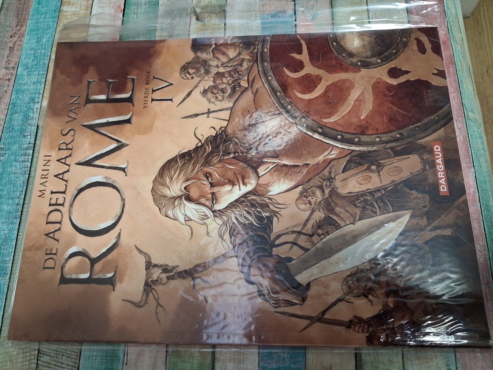 De Adelaars van Rome IV - Marini - Zo goed als nieuw, Eén stripboek, Ophalen of Verzenden, Zo goed als nieuw, Enrico Marini