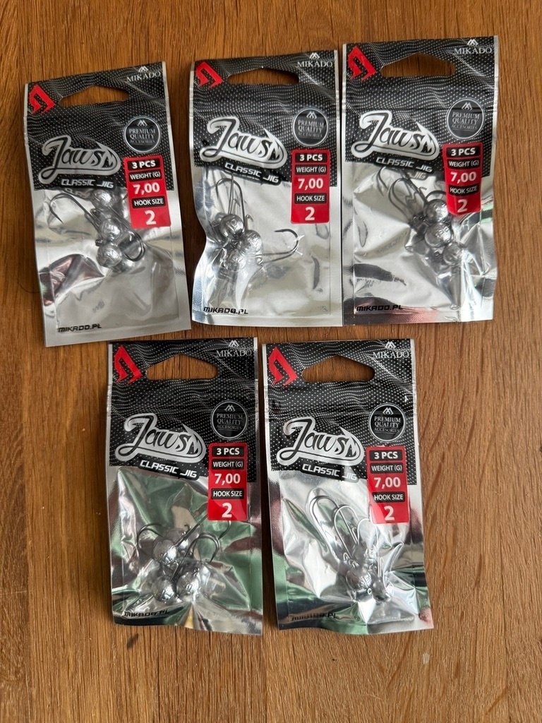 Mikado Jaws Classic Jig 7 g Haakmaat 2, Overige typen, Nieuw, Ophalen of Verzenden, E