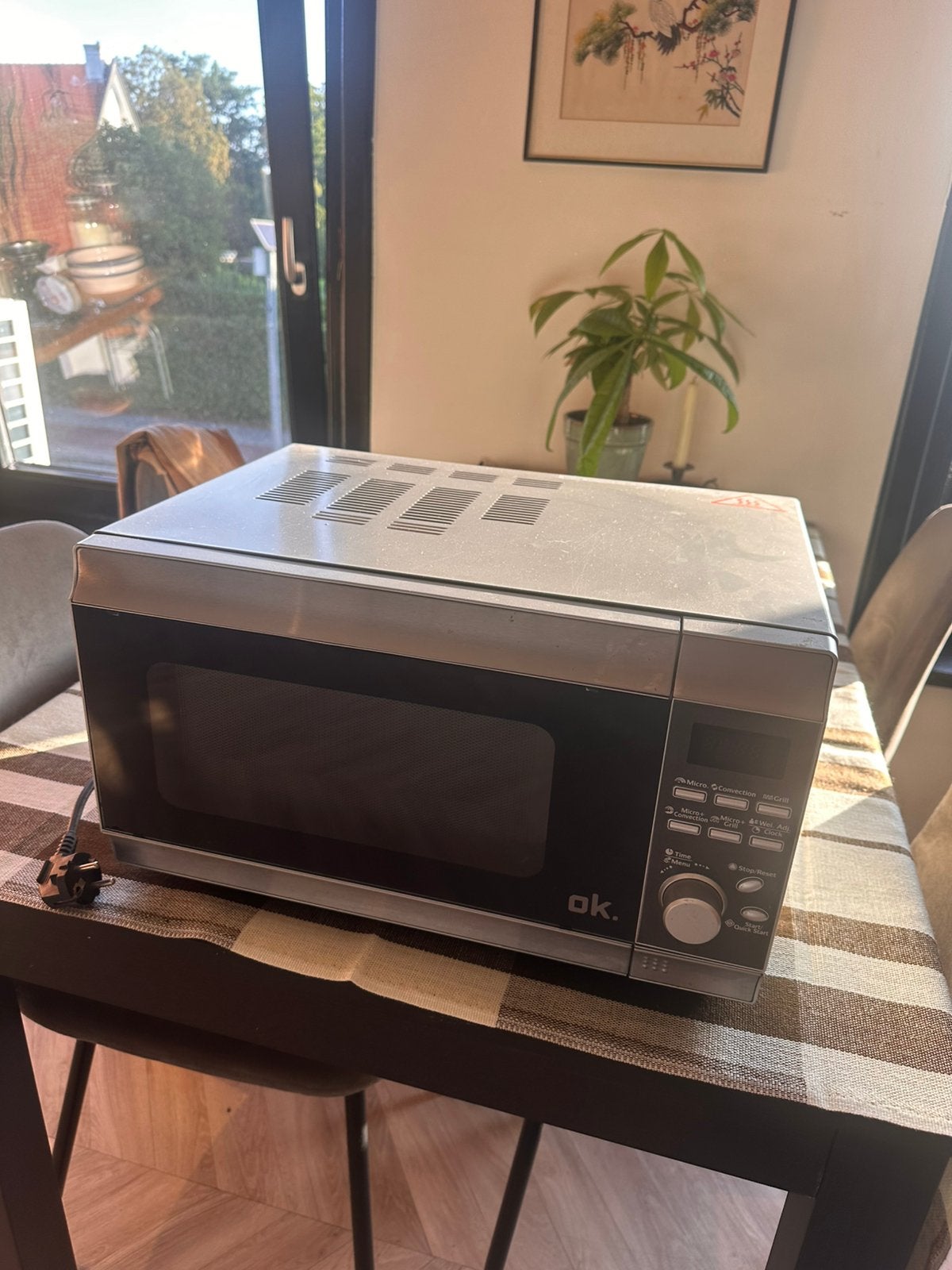 Magnetron oven combi, Witgoed en Apparatuur, Magnetrons, Ophalen, Gebruikt, Vrijstaand, Combimagnetron