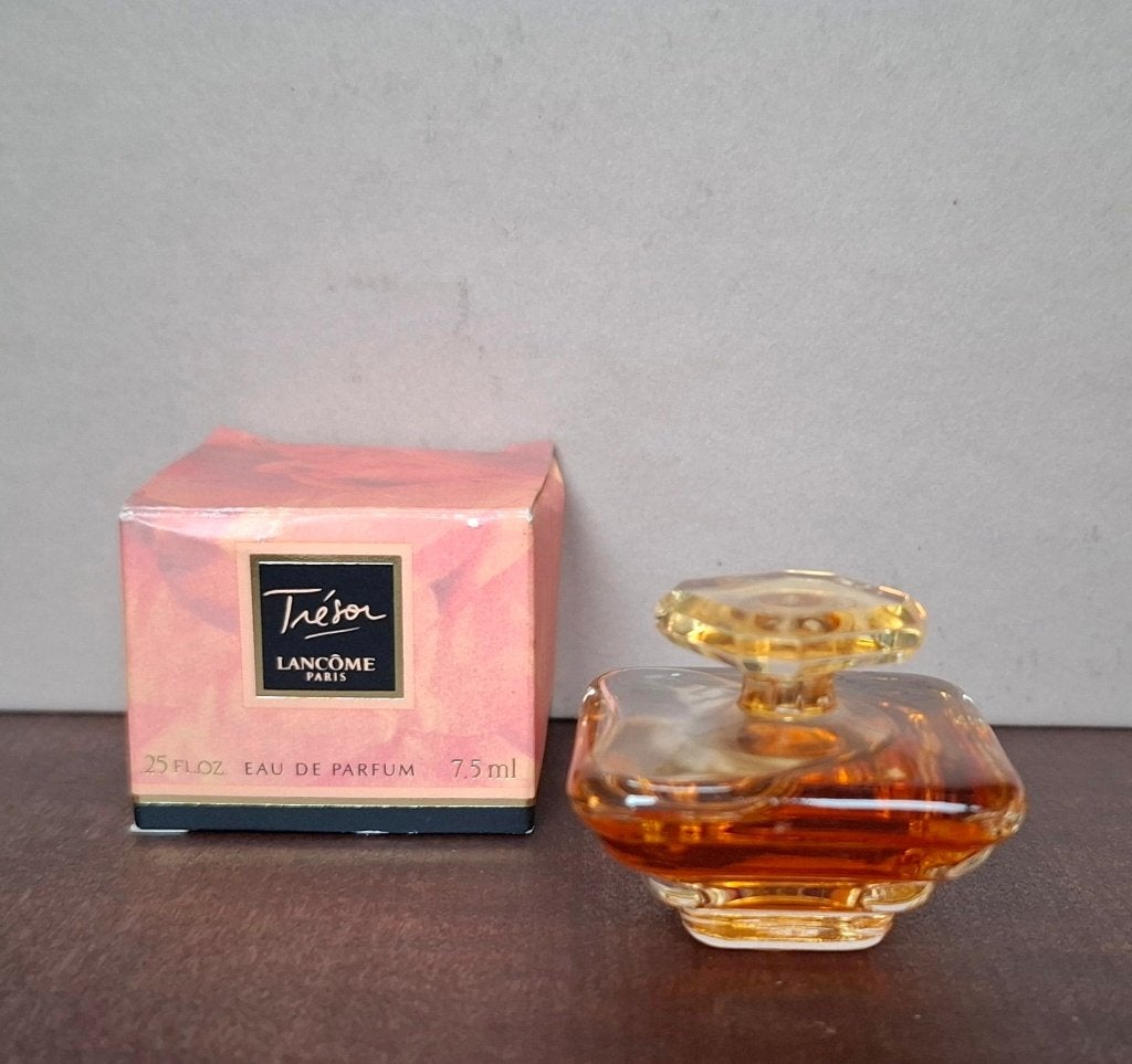 Loncome tresor vintage parfum miniatuur 7,5 ML, Ophalen of Verzenden, Nieuw, Miniatuur, Gevuld