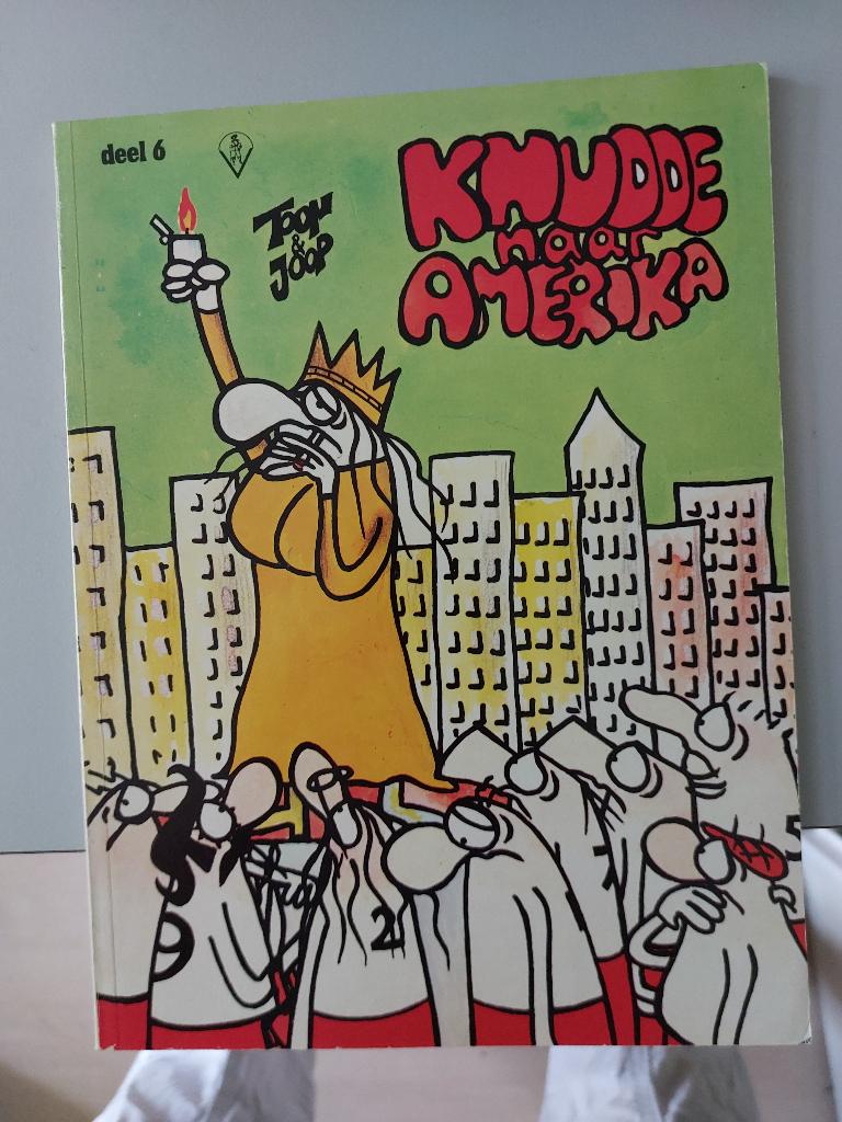 Knudde naar Amerika, Boeken, Stripboeken, Eén stripboek, Ophalen of Verzenden, Zo goed als nieuw